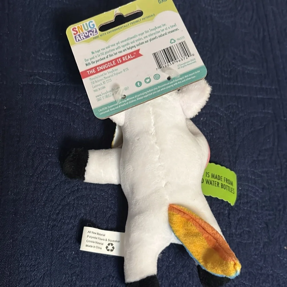 ~Snug Arooz~ White Unicorn Plush Toy